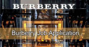 burberry job description|Burberry apprenticeships.